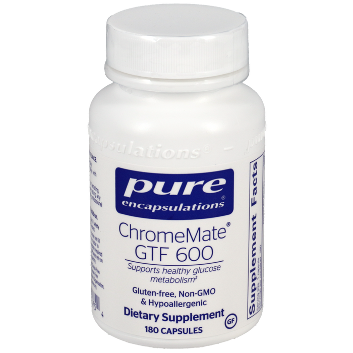 ChromeMate GTF 600 180 vegetarian capsules by Pure Encapsulations