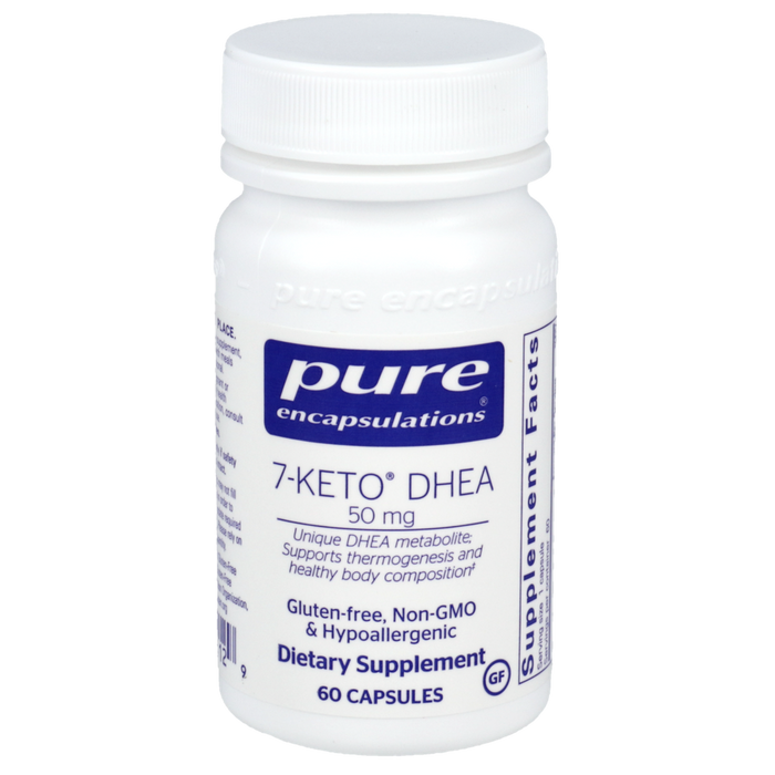 7-Keto DHEA 50 mg 120 vegetarian capsules by Pure Encapsulations
