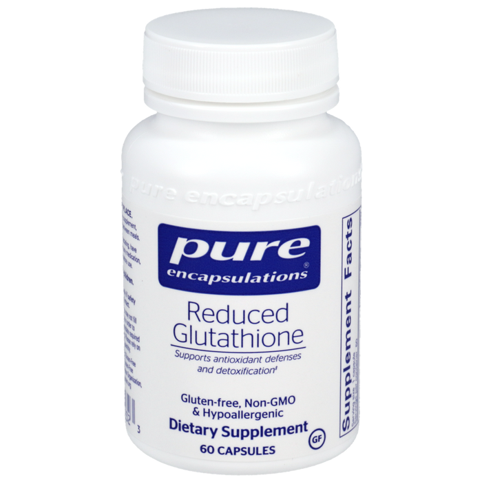 Reduced Glutathione 100 mg 60 vegetarian capsules by Pure Encapsulations