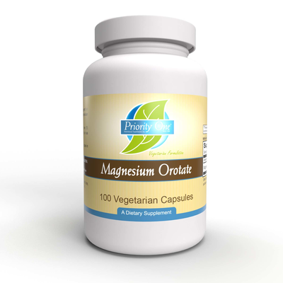 Magnesium Orotate 100 Capsules by Priority One
