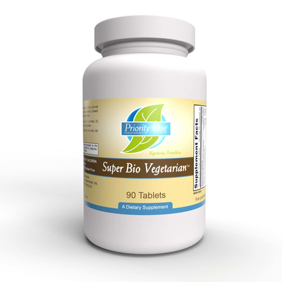 Super Bio-Vegetarian 90 tablets by Priority One