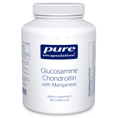 Glucosamine Chondroitin with Manganese 360 vcaps by Pure Encapsulations