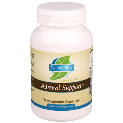 Adrenal Support 90 Vegetarian Capsules by Priority One