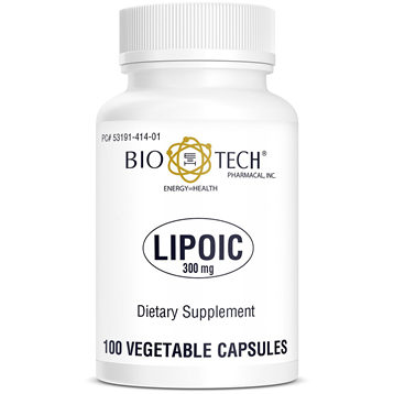 Lipoic 300 mg 100 capsules by BioTech Pharmacal