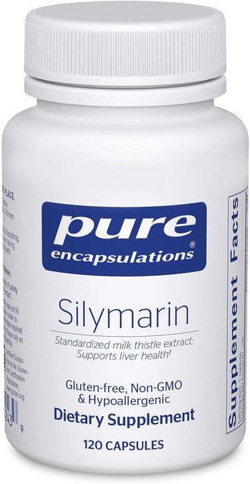 Silymarin 250 mg 120 vegetarian capsules by Pure Encapsulations