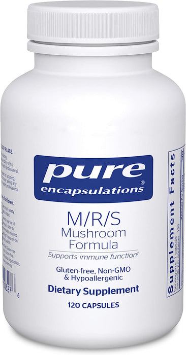 M-R-S Mushroom Formula 120 vegetarian capsules by Pure Encapsulations