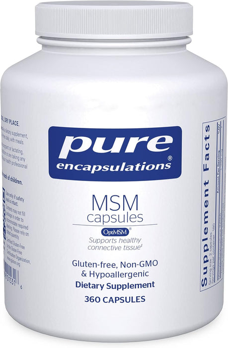 MSM 360 capsules by Pure Encapsulations