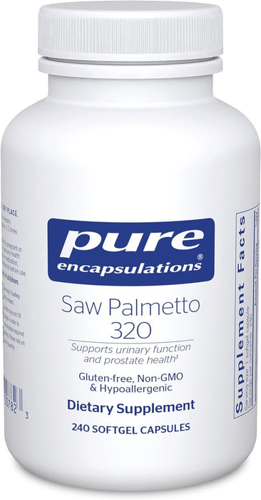 Saw Palmetto 320 240 softgels by Pure Encapsulations