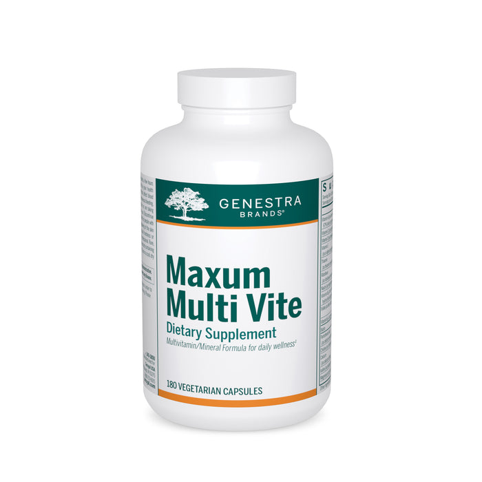 Maxum Multi Vite 180 vegetarian capsules by Genestra