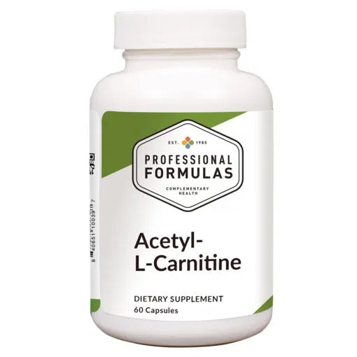 Acetyl-L-Carnitine 500 mg 60 caps by Professional Complementary Health Formulas