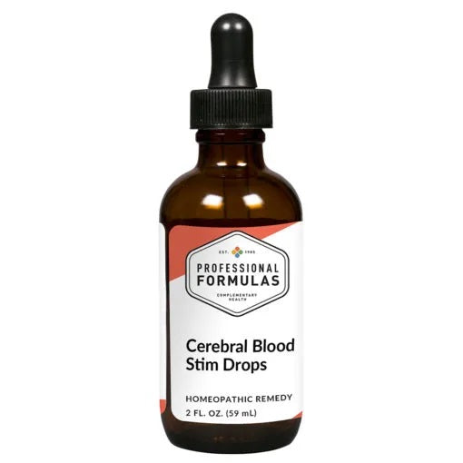 Cerebral Blood Stim Drops 2 oz by Professional Complementary Health Formulas