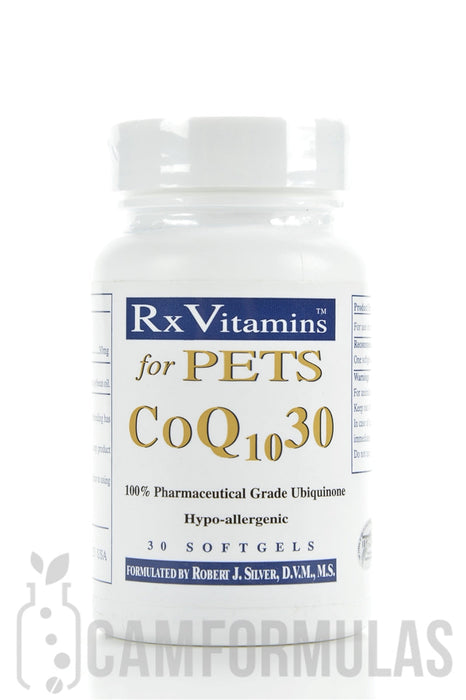 COQ10 30 softgels by Rx Vitamins for Pets