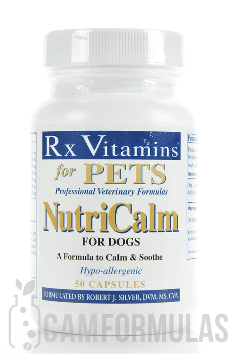 NutriCalm for Dogs 50 capsules by Rx Vitamins for Pets