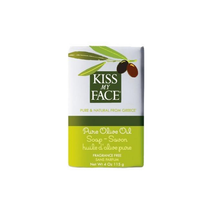 Bar Soap Pure Olive Oil 4 oz by Kiss My Face