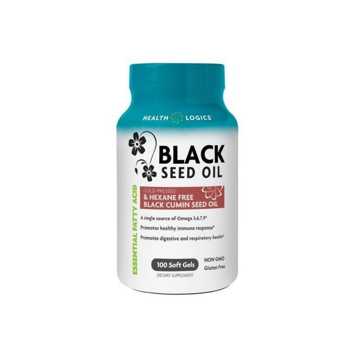 Black Seed Oil 100 Softgels by Health Logics