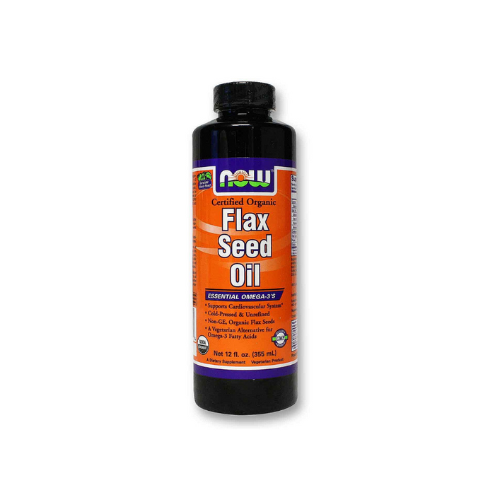 Flax Seed Oil 12 fl oz by NOW Foods