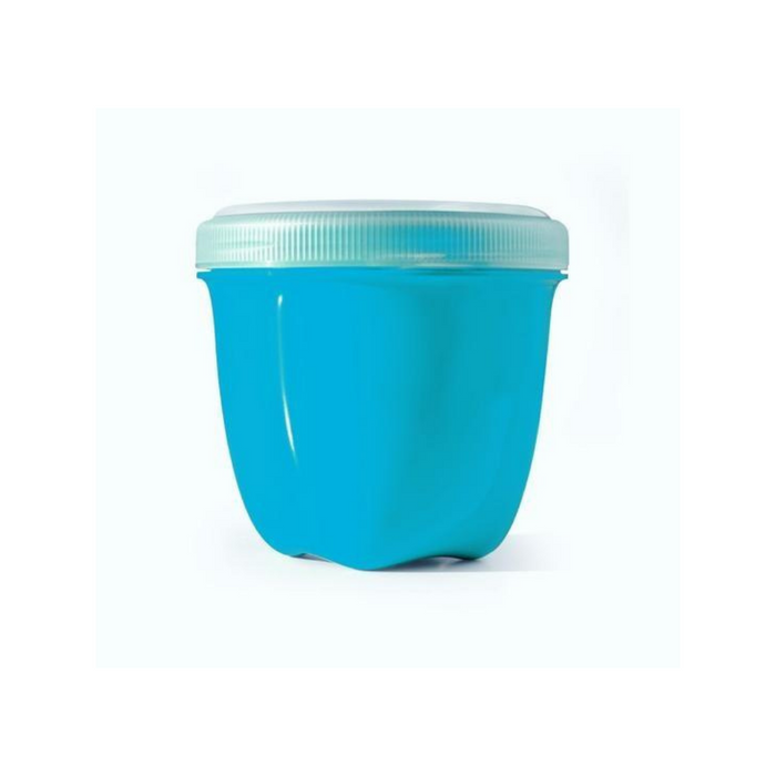 Food Storage Mini Round Aquamarine 8 oz by Preserve