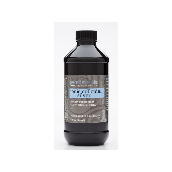 Ionic Colloidal Silver 6 oz by Peaceful Mountain