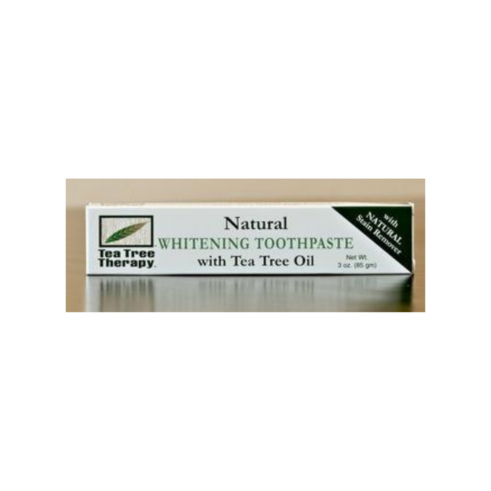 Natural Whitening Toothpaste ( Antiseptic ) 3 oz by Tea Tree Therapy
