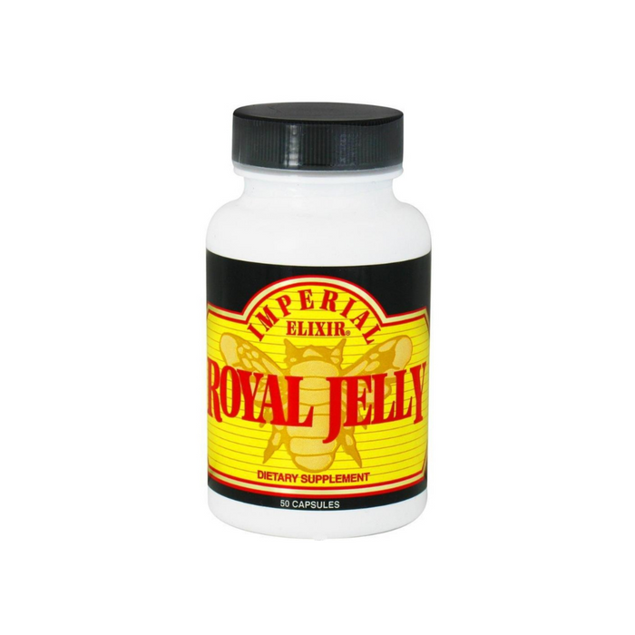 Royal Jelly 500mg 50 Capsules by Imperial Elixir Ginseng