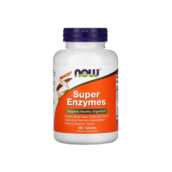 Super Enzymes 180 tablets by NOW Foods