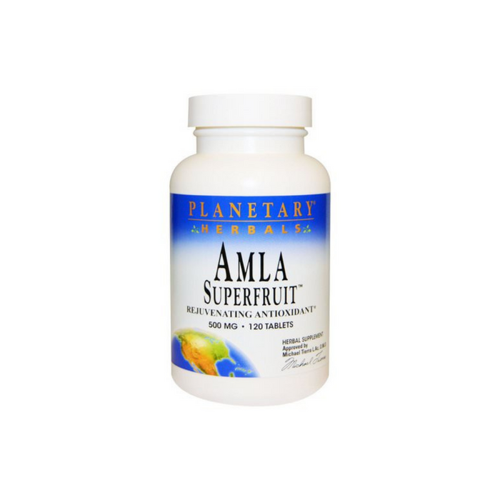 Amla Superfruit 500mg 60 Tablets by Planetary Herbals