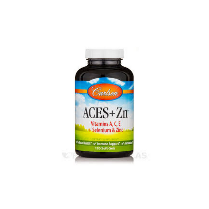 ACES + Zn 60 softgels by Carlson Labs