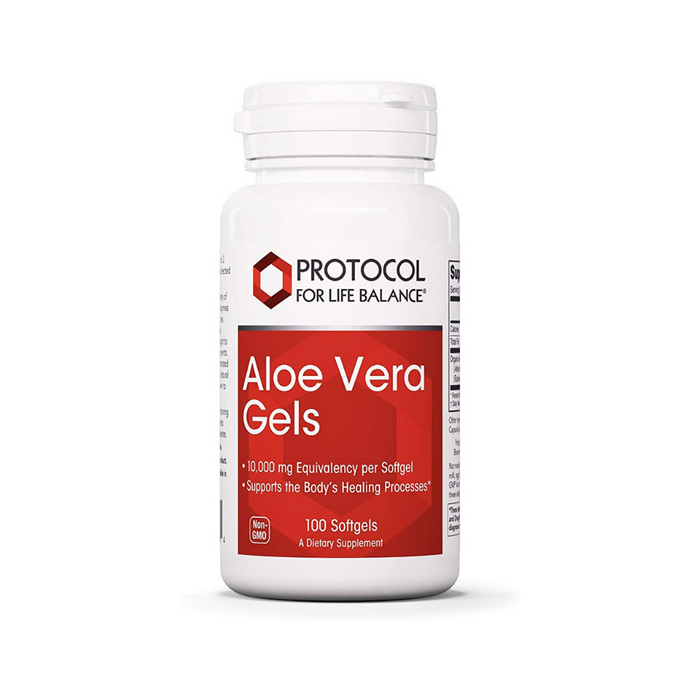 Aloe Vera Gels 200:1 Concentrate 100 softgels by Protocol For Life Balance