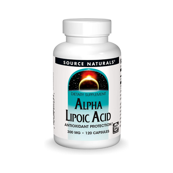 Alpha Lipoic Acid 300 mg 120 tabs by Source Naturals