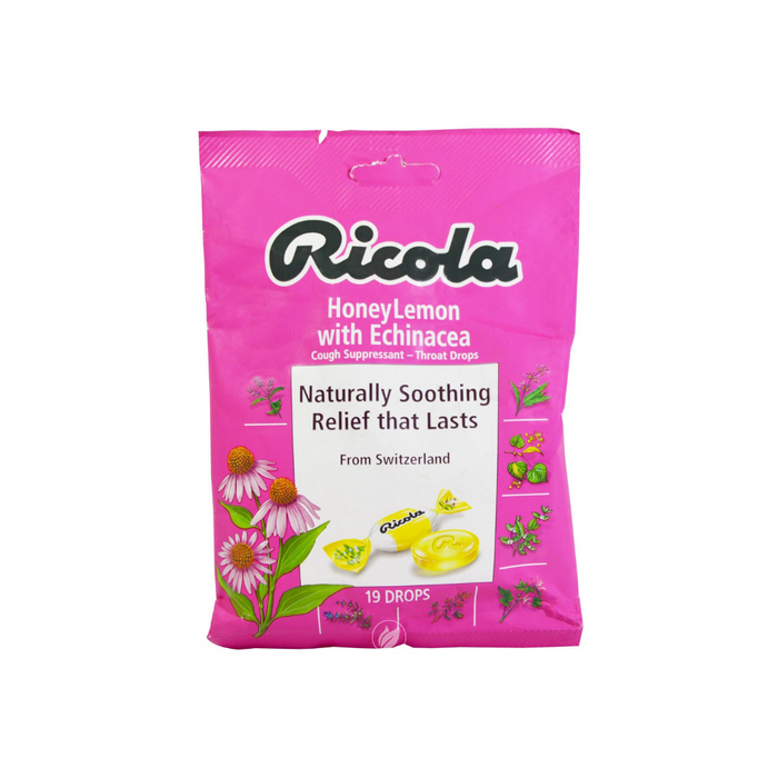 Cough Drops Echinacea Honey Lemon 3 oz by Ricola