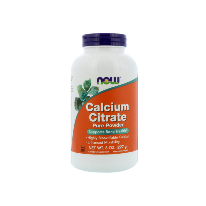 Calcium Citrate Powder 8 oz by NOW Foods