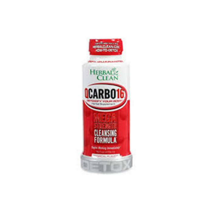 Q Carbo Liquid Strawberry Mango 16 oz by Herbal Clean Detox