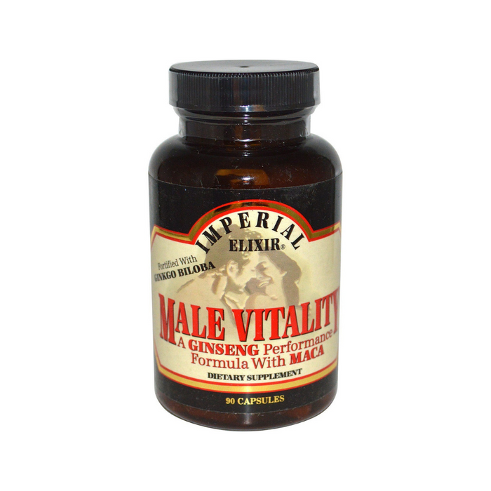 Male Vitality 90 Capsules by Imperial Elixir Ginseng