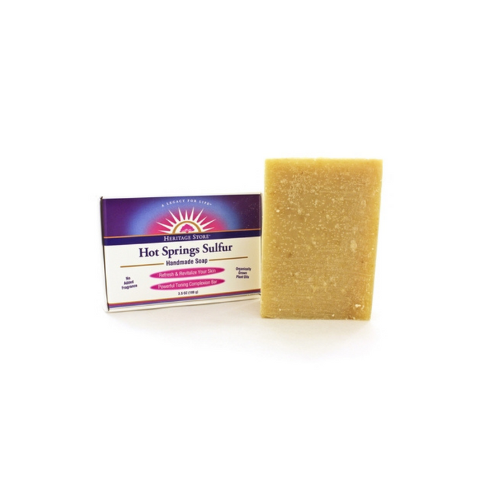 Hot Springs Sulfur Soap  3.5 Ounces by Heritage