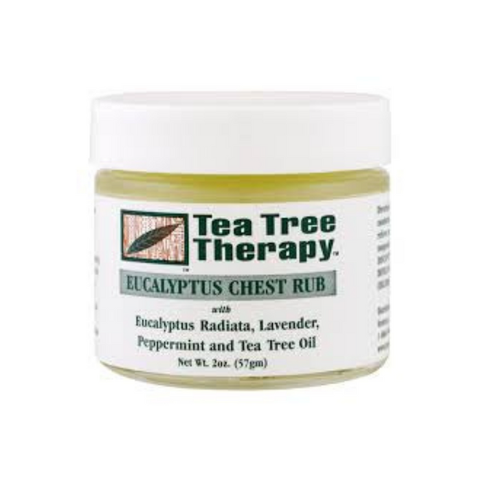 Chest Rub Eucalyptus 2 oz by Tea Tree Therapy
