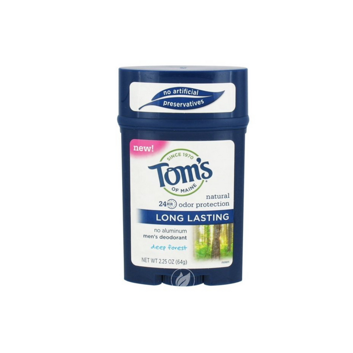 Long Lasting Men's Stick Deodorant-Mountain Spring 2.25 oz by Tom's Of Maine