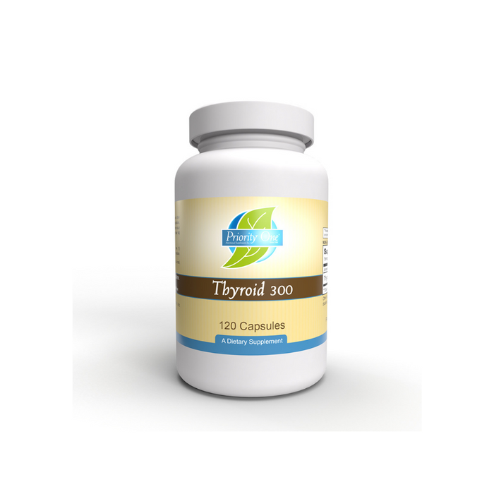 Thyroid 300 mg 120 capsules by Priority One