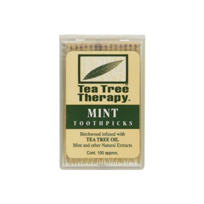 Toothpicks 100 Count by Tea Tree Therapy