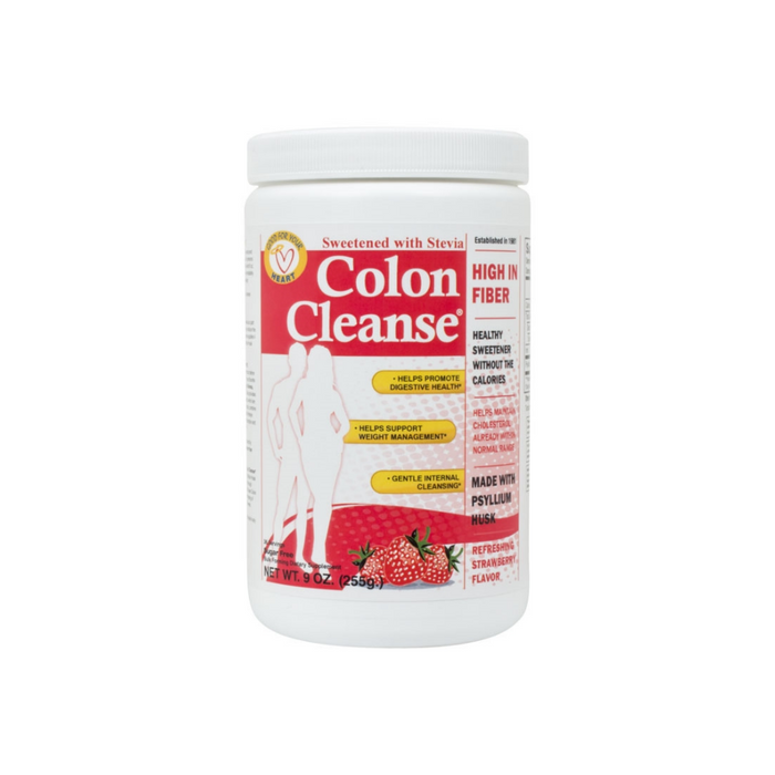 Colon Cleanse All Natural Sweetener Strawberry-Stevia Powder 9 oz by Health Plus