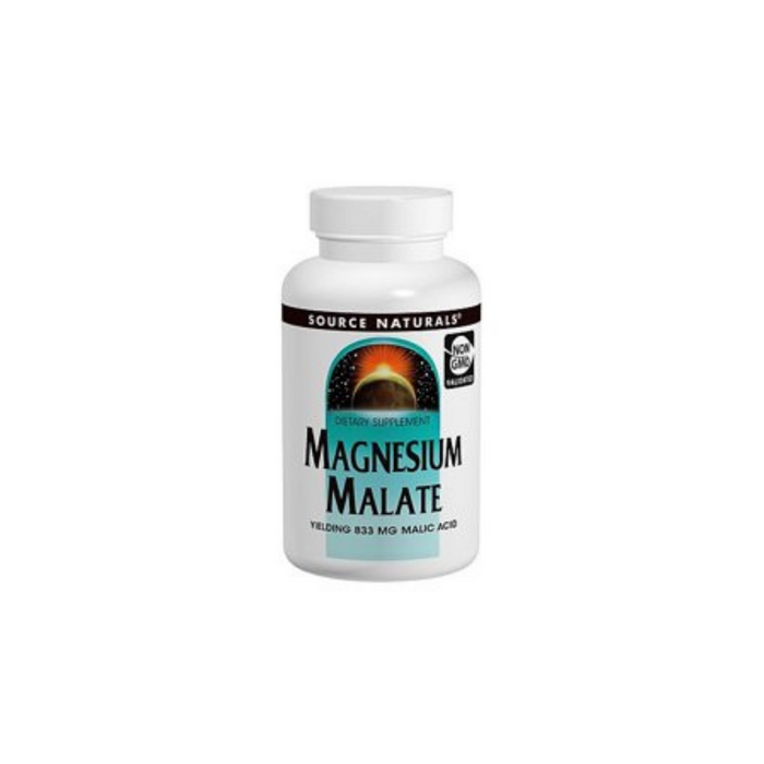 Magnesium Malate 1250 mg 90 tablets by Source Naturals