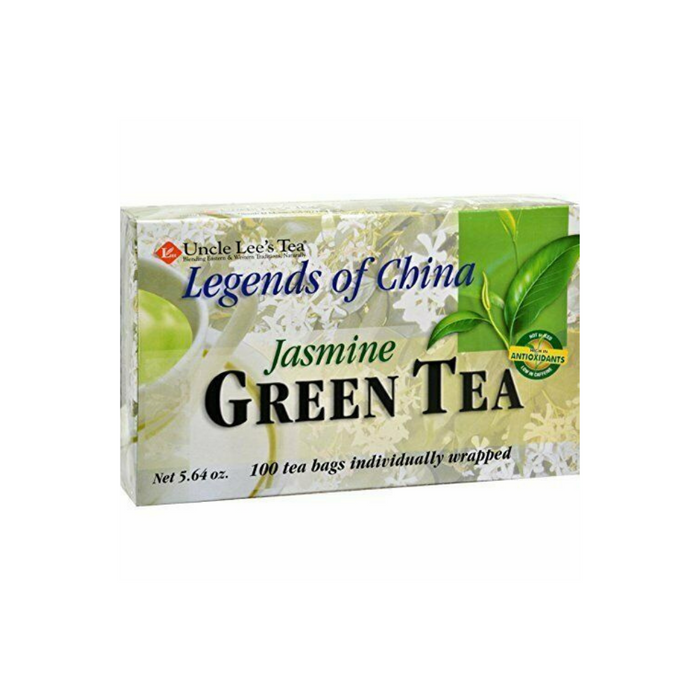 Legends of China Jasmine Tea 100 Bags by Uncle Lee's Tea