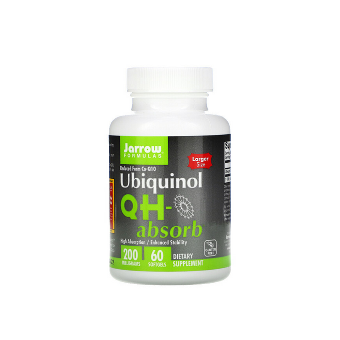 Ubiquinol QH-Absorb 200 mg 60 softgels by Jarrow Formulas