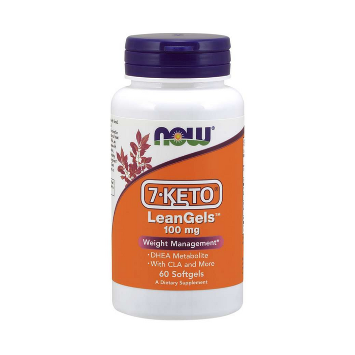 7-KETO LeanGels 100 mg 60 softgels by NOW Foods