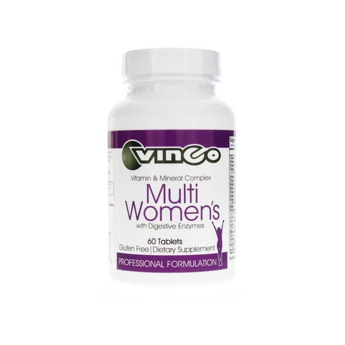 Multi Women's with Digestive Enzymes 60 Tablets by Vinco
