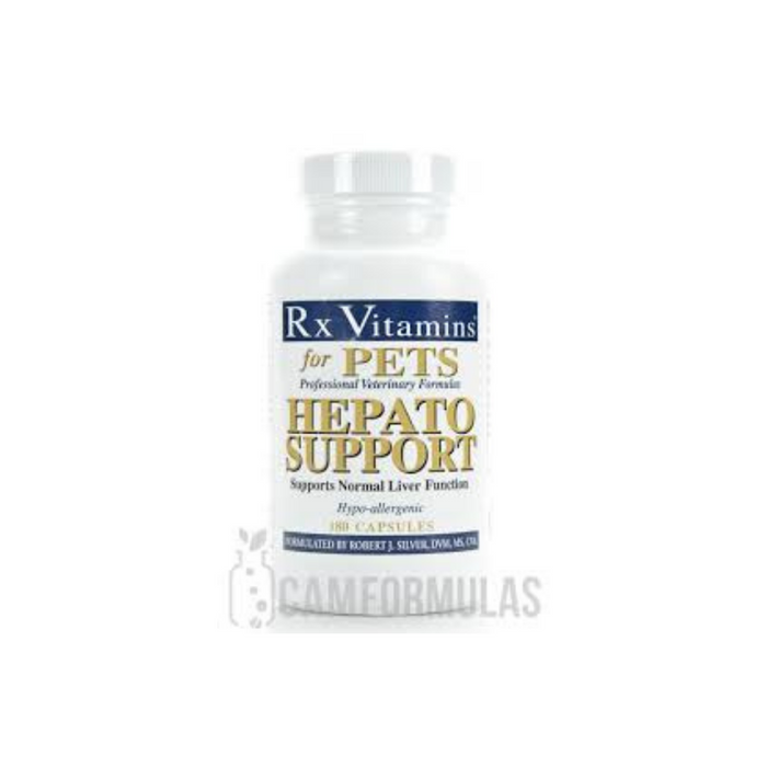 Hepato Liver Support for Dogs & Cats 180 Capsules by Rx Vitamins