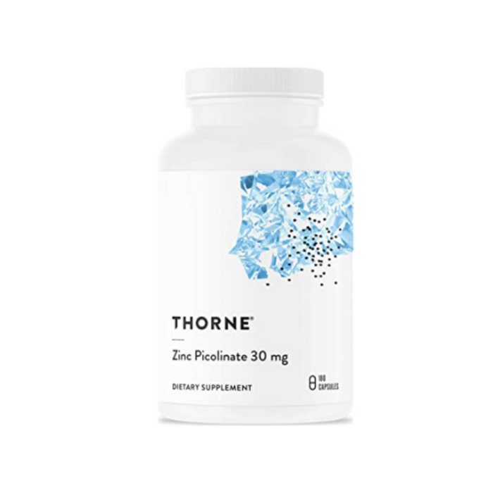 Zinc Picolinate 30mg 60 vegetarian capsules by Thorne Research