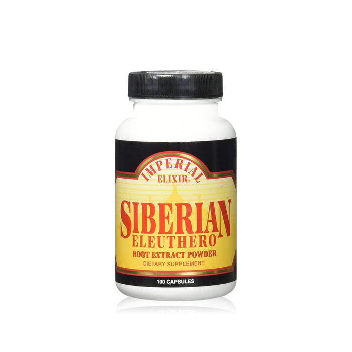 Siberian Eleuthero 2500mg 50 Capsules by Imperial Elixir Ginseng