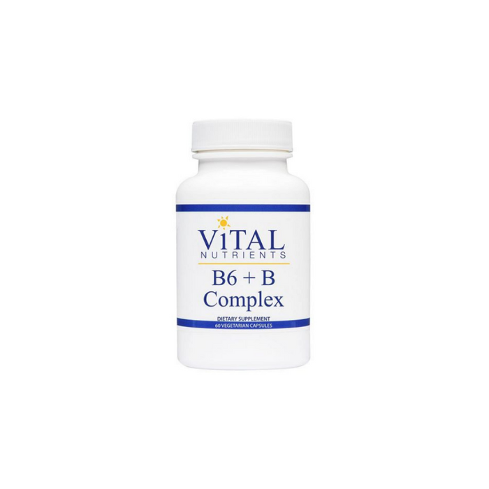 B-Complex with High B-6 60 capsules by Vital Nutrients