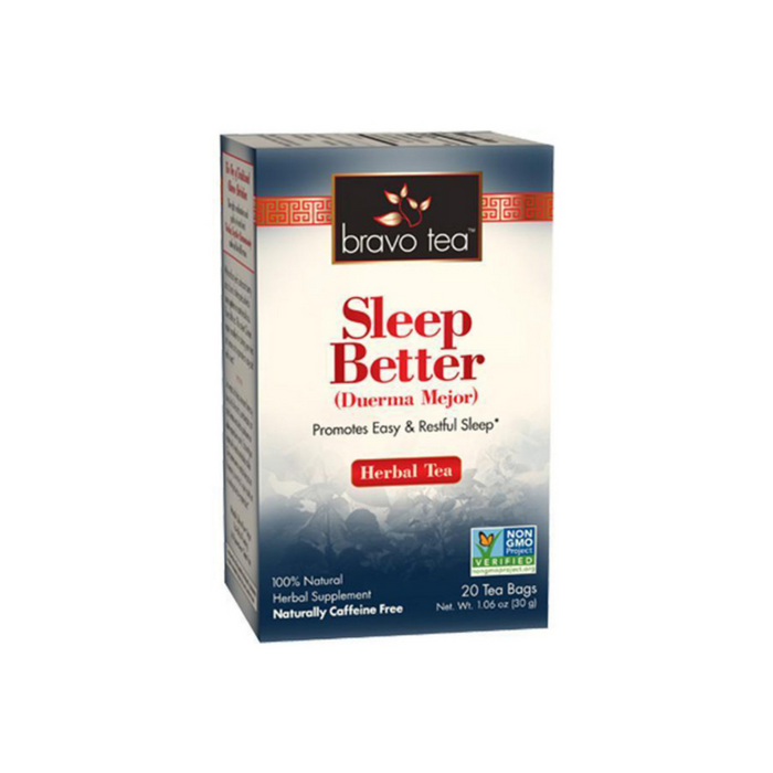 Sleep Better Tea 20 Bags by Bravo Tea