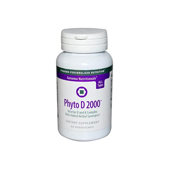 Phyto D 2000 60 vegetarian capsules by D'Adamo Personalized Nutrition